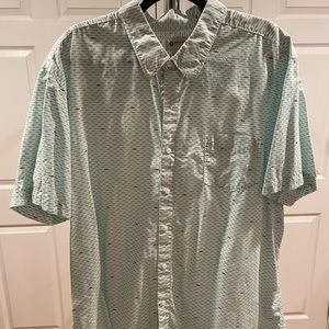 Shark print dress shirt